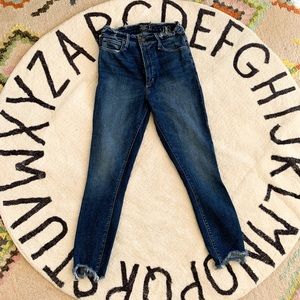 Abercrombie and Fitch Simone High Rise Ankle skinny Jean